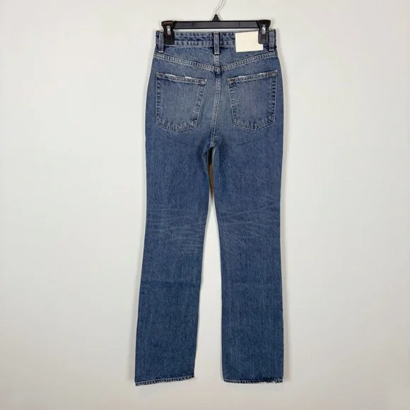 GRLFRND Melanie High Rise Boot Cut Jeans in Los Feliz Size 24